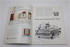 1957 US Amateur Championship at The Country Club Brookline Official Program - Hillman Robbins Jr. Winner