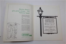 1966 US Amateur Championship at Merion Golf Club Official Program - Gary Cowan Winner