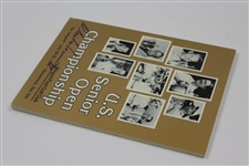 Roberto De Vicenzo Signed 1980 Inaugural U.S. Senior Open Championship Program & Photo JSA ALOA