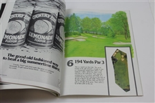 Roberto De Vicenzo Signed 1980 Inaugural U.S. Senior Open Championship Program & Photo JSA ALOA