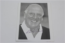 Roberto De Vicenzo Signed 1980 Inaugural U.S. Senior Open Championship Program & Photo JSA ALOA