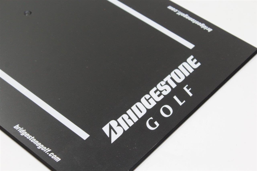 Bridgestone Golf Logo License Plate & Bridgestone Lie Board