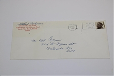 Henry Picard Signed Photo Image  with Signed Pick Seminole Cachet JSA ALOA