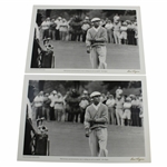 Two (2) Ben Hogan at 1959 US Open at Winged Foot Reprinted Jules Alexander Images