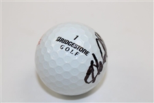 Harold Varner III Signed Bridgestone USA Logo Golf Ball JSA ALOA