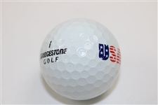 Harold Varner III Signed Bridgestone USA Logo Golf Ball JSA ALOA