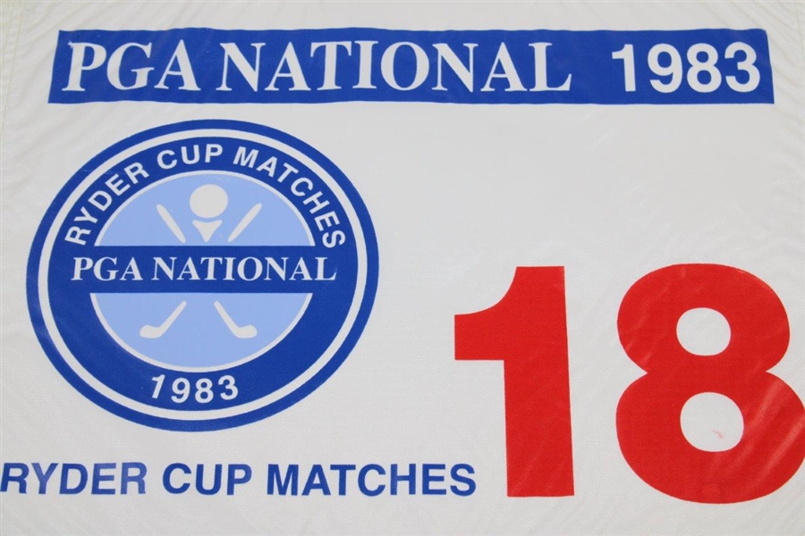 1983 Ryder Cup Matches at PGA National Flag