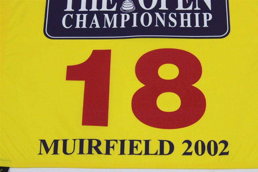 2002 The OPEN Championship at Muirfield Screen Flag