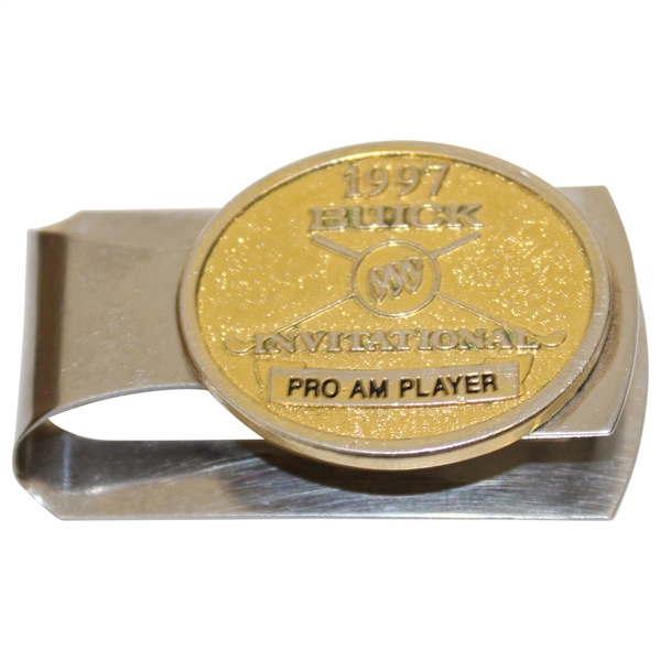 1997 Buick Invitational Pro-Am Player Contestant Money Clip - Torrey Pines
