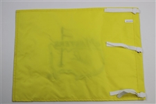 Arnold Palmer Signed Undated Masters Embroidered Flag JSA ALOA