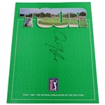 Dan Quayle Signed 1995 PGA Tour Magazine JSA ALOA