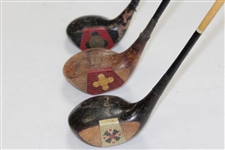 Set of Three Classic Fancy Face Woods (6)