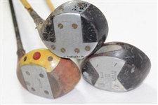 Set of Three Classic Fancy Face Woods (6)