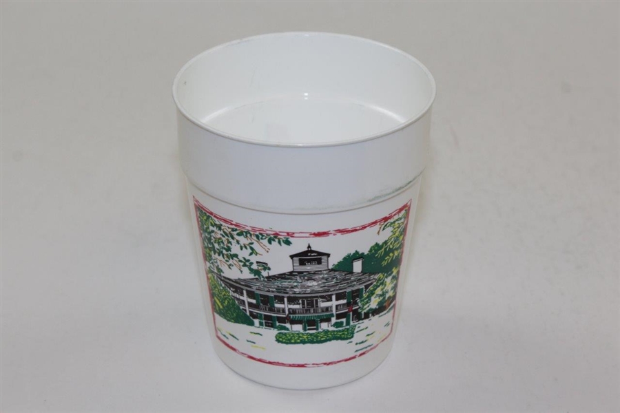 1997 Masters Tournament Logo & Clubhouse White Drinking Cup
