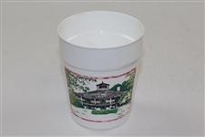 1997 Masters Tournament Logo & Clubhouse White Drinking Cup