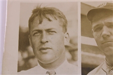 Bobby Jones, Armour, Lacoste & Heillman 1927 Wire Photo