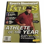 Tiger Woods 2001 Sports Illustrated for Kids Magazine - January