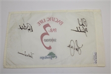 Phil Mickelson, Lee Trevino, Ray Floyd, & Hale Irwin Signed Par 3 Shootout Flag JSA ALOA