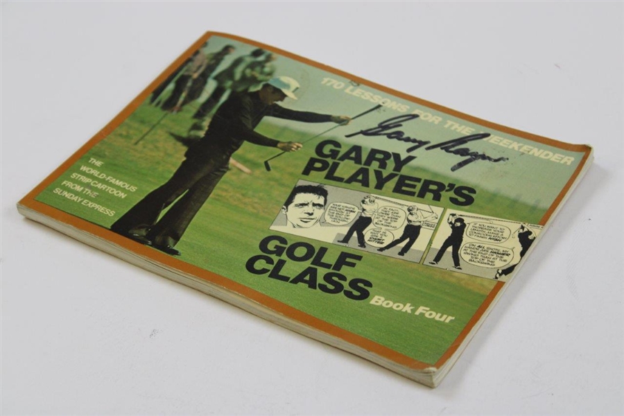 Gary Player Signed 'Gary Player's Golf Class' Book Four JSA ALOA