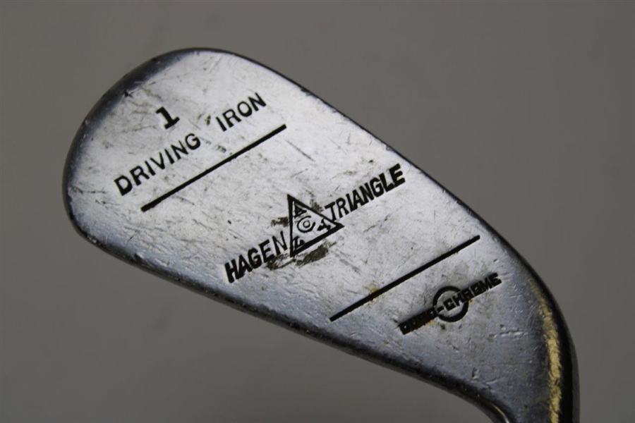 Hagen Triangle Golf Chrome 1 Driving Iron