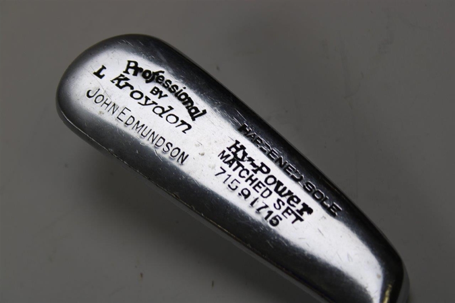 Kroyden John Edmundson Hy-Power Matched Set Stainless Putter