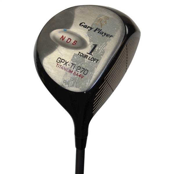 Gary Players Personal Used GPX Ti 270 NDS Titanium Driver