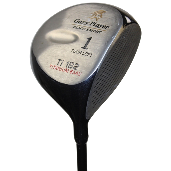 Gary Players Personal Gary Player Black Knight Ti162 Titanium 6A4V Driver with Letter