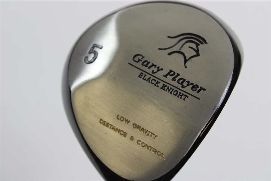 Gary Player's Personal Gary Player Black Knight Low Gravity Distance/Control 5-Wood with Letter