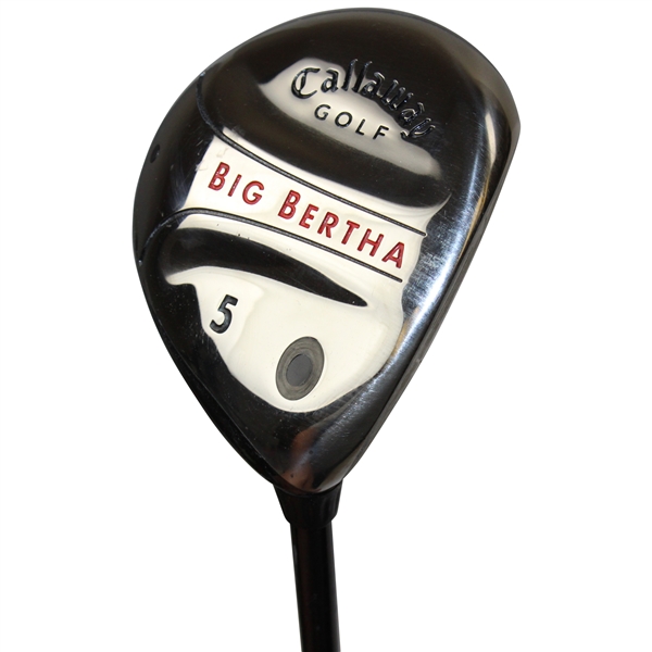 Gary Players Personal Callaway Golf Big Bertha 5-Wood with Letter