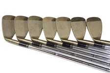 Gary Player's Personal Set of Gary Player Ignitor Plus 3-PW Irons with Letter