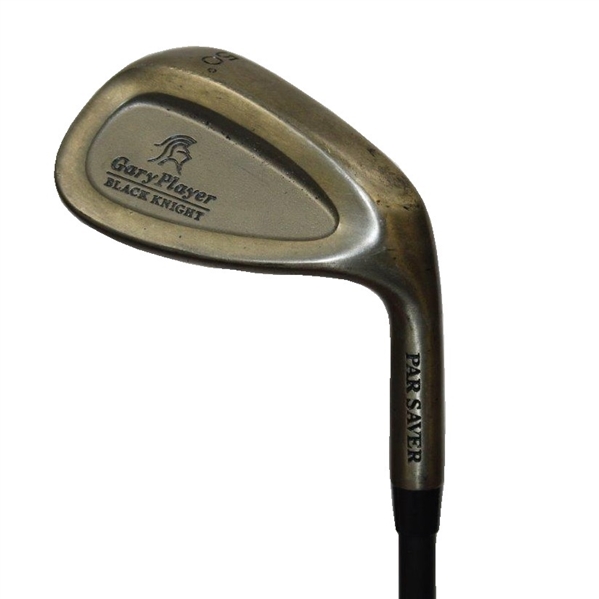Gary Players Personal Gary Player Black Knight Par Saver 50 Degree Wedge with Letter