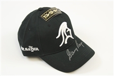 Gary Player Signed Personal 'Black Knight' Par Saver Black Hat - Unused JSA ALOA