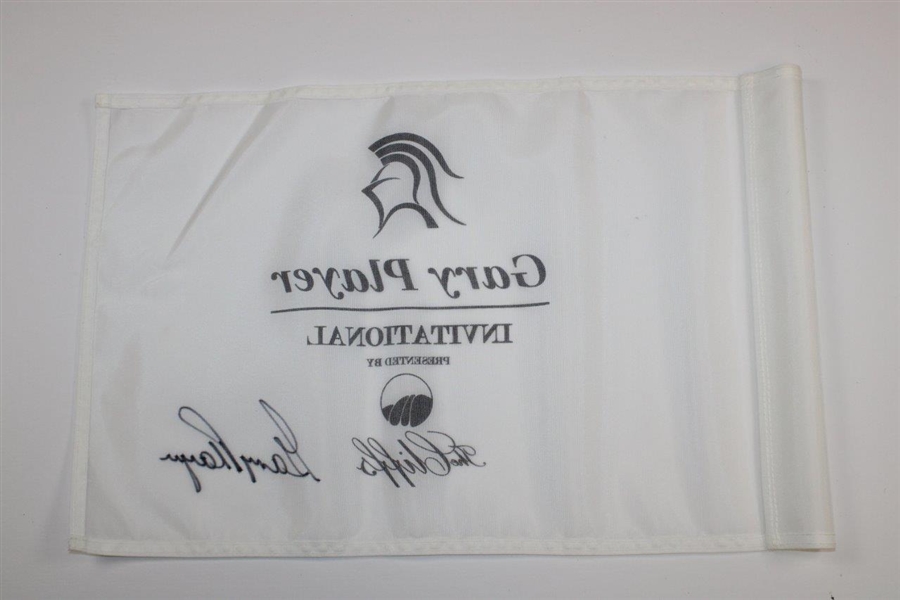 Gary Player Signed 'Gary Player Invitational' at The Cliffs White Flag JSA ALOA