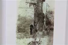 Gary Player's Personal 1974 'Shot From The Wall' Art Print - Framed