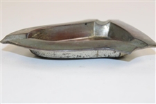 Post-Swing Golfer Shield Design Themed Ash-Tray - Made in Occupied Japan