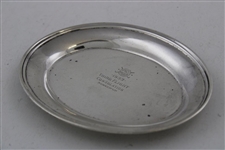 1933 NDWGP Third Flight Consolation Runner-Up Sterling Silver Trophy Bowl/Plate