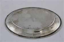 1933 NDWGP Third Flight Consolation Runner-Up Sterling Silver Trophy Bowl/Plate