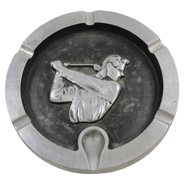 Vintage Pre-Swing Golfer Themed Ash Tray