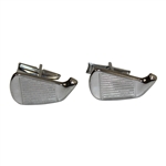 Pair of Golf Iron Clubhead Themed Action Line Cuff Links