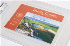 Byron Nelson Signed Monterey Peninsula Dunes Course Scorecard PSA/DNA #83957806