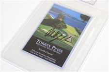Phil Mickelson Signed Torrey Pines Scorecard PSA/DNA #83957798