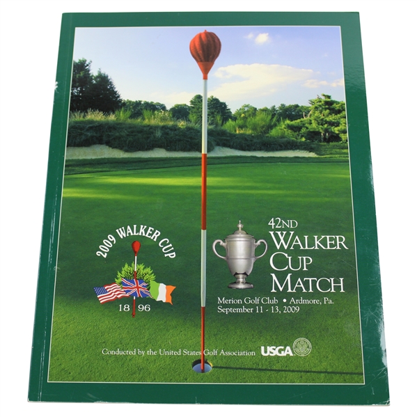 2009 Walker Cup at Merion Golf Club Official Program