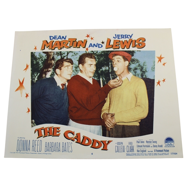 1953 The Caddy Movie 11x14 Lobby Card #6 - Lewis with Golf Ball in Mouth