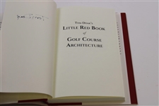 Tom Doak Signed 2017 'Little Red Book of Golf Course Architecture' 