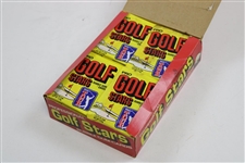 1981 Donruss Golf Stars Bubble Gum Card Box with 36 Unopened Packs