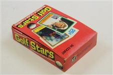 1981 Donruss Golf Stars Bubble Gum Card Box with 36 Unopened Packs
