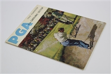 Arnold Palmer Signed 1968 PGA of the Carolinas Yearbook JSA ALOA