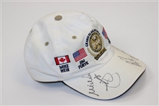 Furyk, Curtis, Weir & Micheel Signed 2003 Grand Slam of Golf Hat - Clampett Collection JSA ALOA