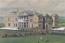 Bobby Jones at 1930 British Amateur Championship on Green Framed Print Published by HO Quinn Ltd.