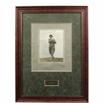 1922 Edward 'Ted' Ray Post-Swing 'The Sport General Press Agency Ltd' Original Photo Framed